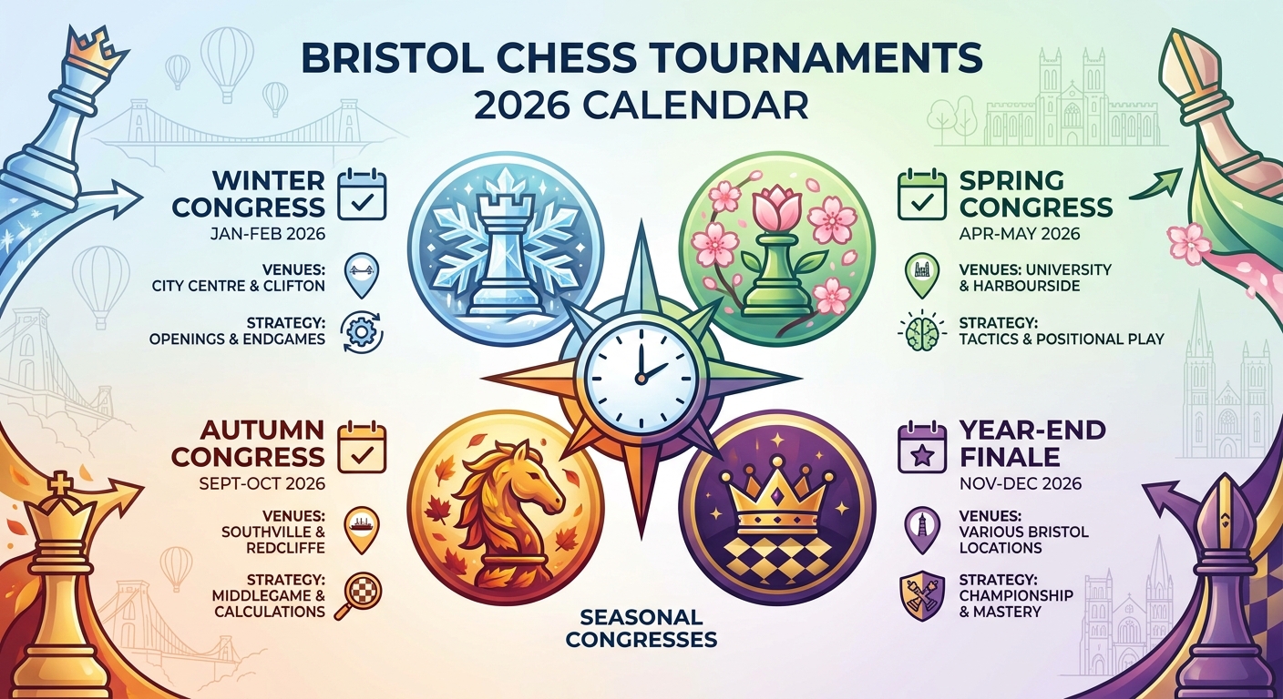 Complete Guide 2026: Calendar and Strategies for Bristol's Chess Tournaments (Winter, Spring, Autumn)